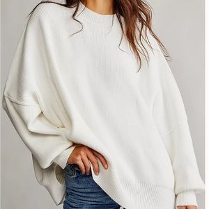 Free People Easy Street Tunic in Painted White